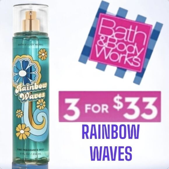 Rainbow Waves from Bath and Body Works - Picture 1 of 5